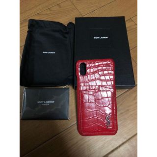 サンローラン(Saint Laurent)の正規品　YSL iPhone Xケース(iPhoneケース)