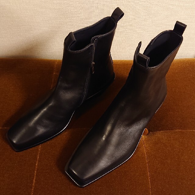 【新品未使用】Ann demeulemeester ベルテッドブーツ