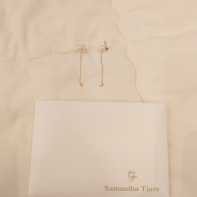 Samantha Tiara(サマンサティアラ)の◆ 新品 並 K10 サマンサティアラ パールピアス ◆ レディースのアクセサリー(ピアス)の商品写真