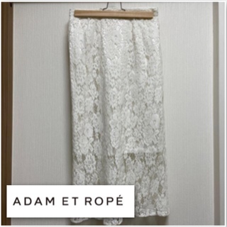 アダムエロぺ(Adam et Rope')のADAM ET ROPE レーススカート(ロングスカート)