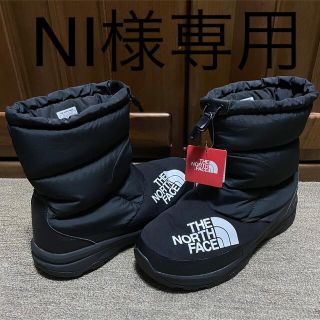 ザノースフェイス(THE NORTH FACE)のセール★新品未使用★ノースフェイス★ヌプシ★ダウンブーツ★黒(ブーツ)