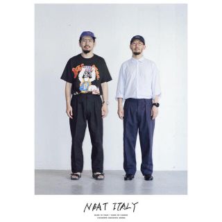 コモリ(COMOLI)のNEAT ITALY CARUSO カルーゾ 46 レショップ デニム パンツ(デニム/ジーンズ)