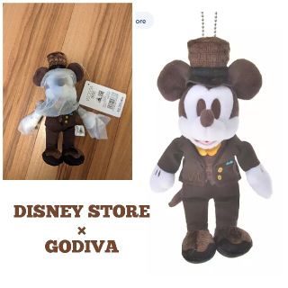 Disney - ☆DISNEYSTORE×GODIVA ミッキー バレンタイン ぬいぐるみ