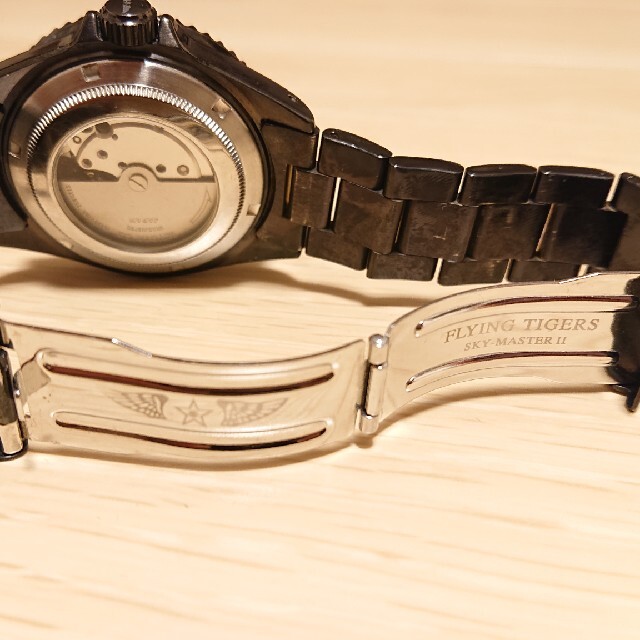 ﾌﾗｲﾝｸﾞﾀｲｶﾞｰｽ ﾀﾞｲﾊﾞｰｽﾞｳｫｯﾁ 自動巻き ｽｹﾙﾄﾝ メンズの時計(腕時計(アナログ))の商品写真