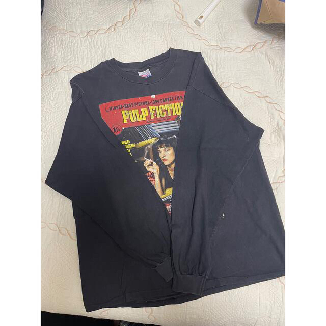 映画T 90s pulp fiction パルプフィクション　ロンT 激レア メンズのトップス(Tシャツ/カットソー(七分/長袖))の商品写真