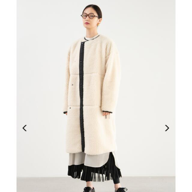 HYKE - piro様専用 HYKE ボアコート ホワイトの通販 by saku's shop ... ※期間限定お値下げ出品※ HYKE ボアコート