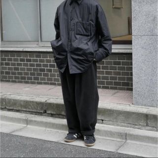 サンシー(SUNSEA)のstein 21ss OVERSIZED PADDED SHIRT 極美品(シャツ)