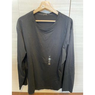 ユニクロ(UNIQLO)のユニクロ /UNIQLO スーピマコットンクルーネックT XL メンズ(Tシャツ/カットソー(七分/長袖))