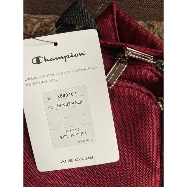 Champion(チャンピオン)の新品タグ付　Champion チャンピオン　ボディバッグ メンズのバッグ(ボディーバッグ)の商品写真