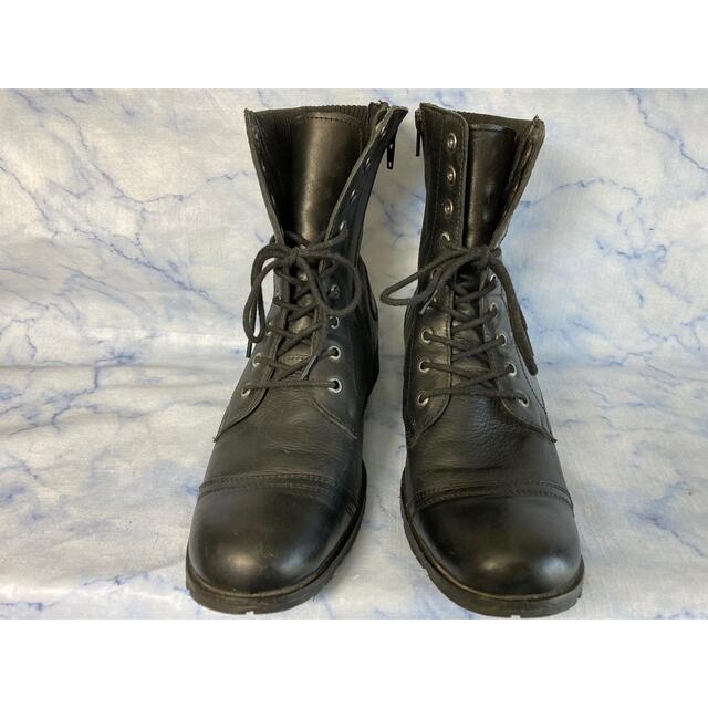 ryo-kuro 様専用【diba】Side-Zip Leather Boots メンズの靴/シューズ(ブーツ)の商品写真