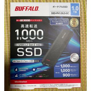 バッファロー(Buffalo)のバッファロー SSD-PH1.0U3-BC(PCパーツ)