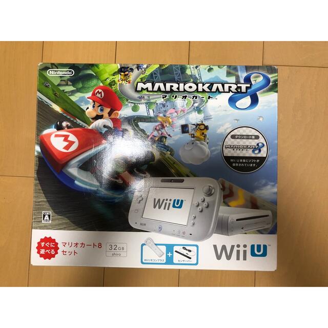 Wii U本体(マリオカート内蔵)　付属品　ソフト3本セット 3