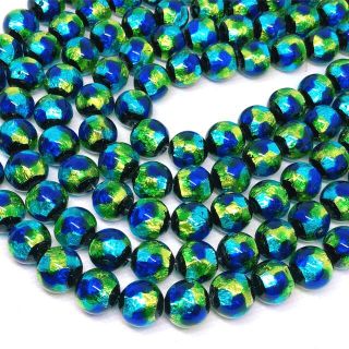 ケラマミックス 12mm 連売り 蓄光 ホタルガラス 33粒の通販 by ホタル
