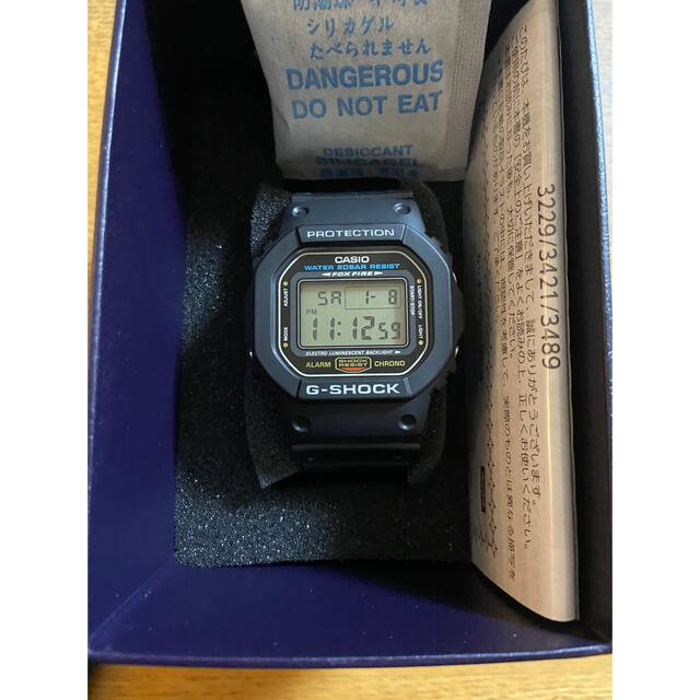 G-SHOCK(ジーショック)の[カシオ] 腕時計 ジーショック DW-5600E-1 ブラック メンズの時計(腕時計(デジタル))の商品写真