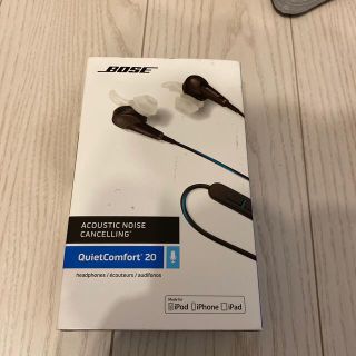 ボーズ(BOSE)のBose Quiet Comfort 20 新品同様(ヘッドフォン/イヤフォン)