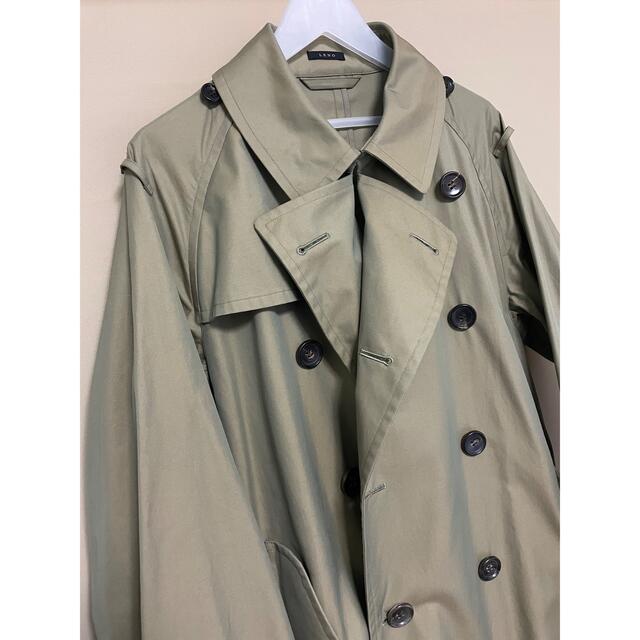 COMOLI(コモリ)のLeno big trench coat メンズのジャケット/アウター(トレンチコート)の商品写真