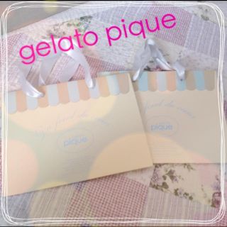 ジェラートピケ(gelato pique)のgelato piqueショップ袋♡(その他)