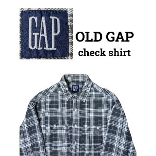 ギャップ(GAP)のOLD GAPオールドギャップ チェックシャツM 90's(シャツ)