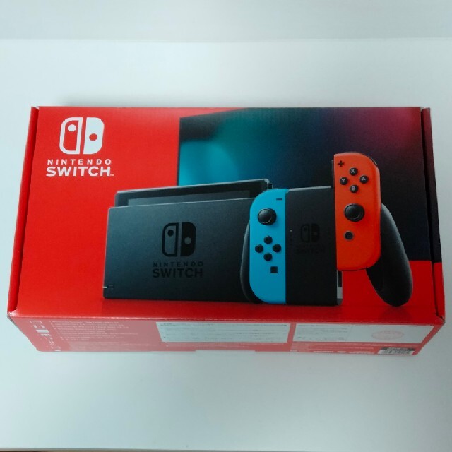 Nintendo Switch(ニンテンドースイッチ)の美品 保証期間内 Nintendo Switch ネオン おまけアクセサリー多数 エンタメ/ホビーのゲームソフト/ゲーム機本体(家庭用ゲーム機本体)の商品写真