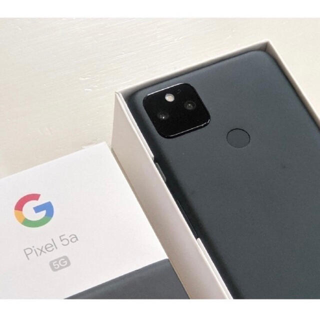 スマートフォン本体新品未使用 Google Pixel 5a 5G SIMフリー ブラック ...