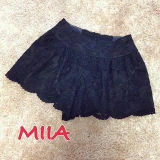 ミーア(MIIA)のMIIAレースショートパンツ♡送料込(ショートパンツ)