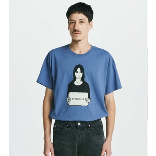 KYNE “KIYONAGA&CO.” TEE - BLUE(Tシャツ/カットソー(半袖/袖なし))