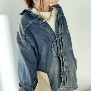 アパルトモンドゥーズィエムクラス(L'Appartement DEUXIEME CLASSE)の【STAMMBAUM/シュタンバウム】OVERSIZE DENIM JACKET(ブルゾン)