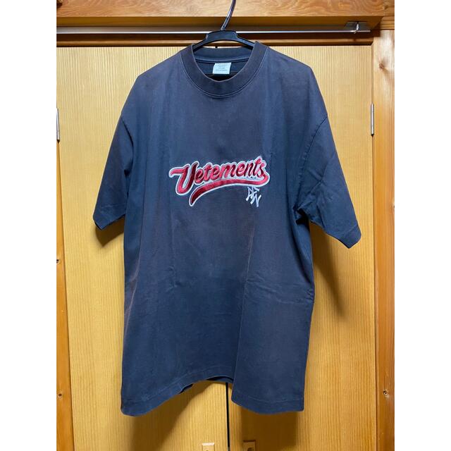 vetements ベースボールロゴTシャツ