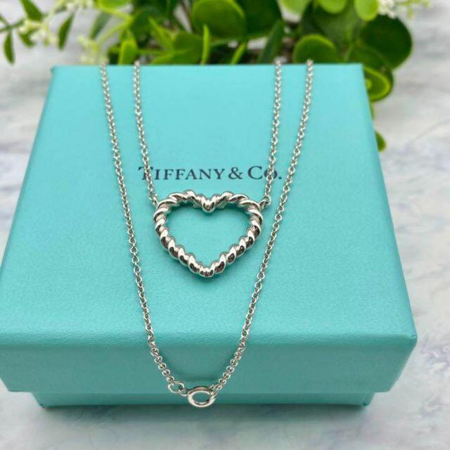のみを Tiffany & Co. - ティファニー ツイストハート ネックレス 美品