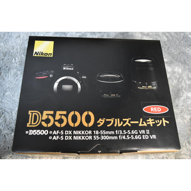 Nikon D5500 ダブルズームキット RED＋単焦点レンズ