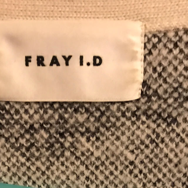 FRAY I.D(フレイアイディー)のFRAYI.D ジャガードニットガウン レディースのトップス(ニット/セーター)の商品写真