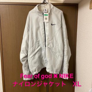 フィアオブゴッド(FEAR OF GOD)のNIKE  Fear of God ハーフジップ ジャケット ブルゾン　XL(ナイロンジャケット)