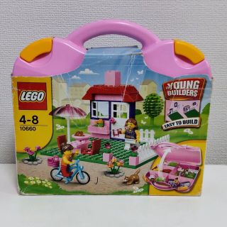 レゴ(Lego)のレゴ　基本セット　ピンクのスーツケース(知育玩具)