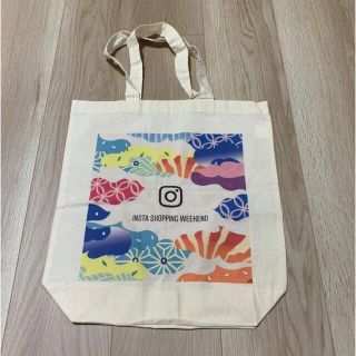 新品　未使用　非売品　限定　インスタグラム　インスタ　トートバッグ  エコバッグ(ノベルティグッズ)