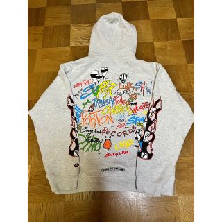 クロムハーツ(Chrome Hearts)のクロムハーツMATTY BOYバックプリントプルオーバーパーカー L(パーカー)