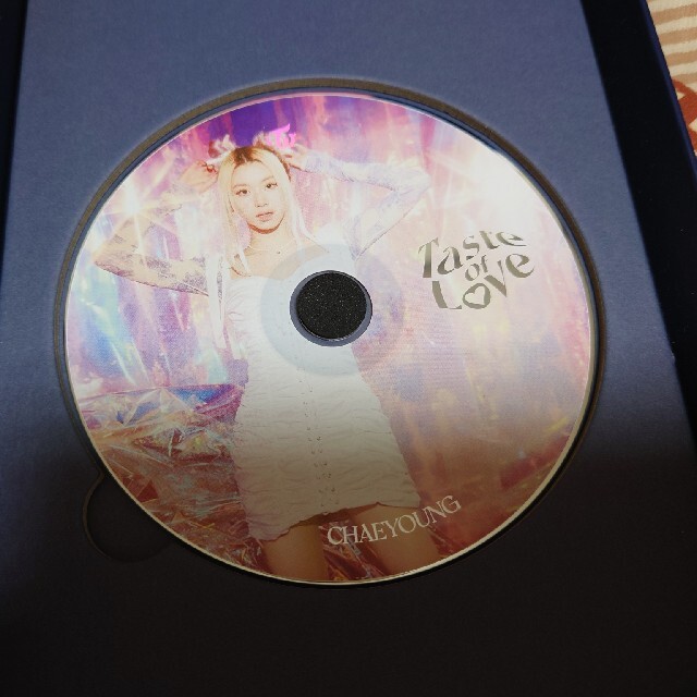 Waste(twice)(ウェストトゥワイス)のTWICE taste of love レーベル チェヨン エンタメ/ホビーのCD(K-POP/アジア)の商品写真