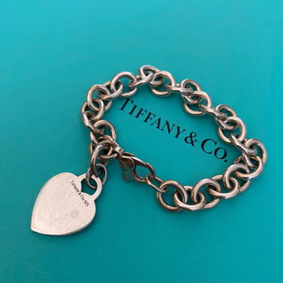 Tiffany & Co. - TIFFANY ティファニー ハートタグ ブレスレット 925