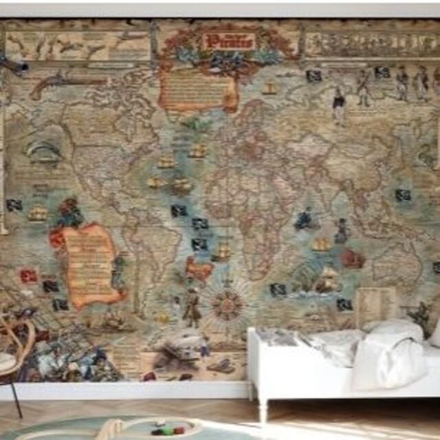 内祝い 新品 輸入壁紙 クロス 海賊地図 Photowall Pirate Map 送料無料 Www Sritoylocal Go Th