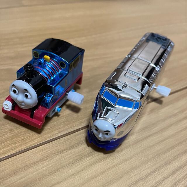 T-ARTS(タカラトミーアーツ)のカプセルプラレール  トーマス　メタリック エンタメ/ホビーのおもちゃ/ぬいぐるみ(キャラクターグッズ)の商品写真