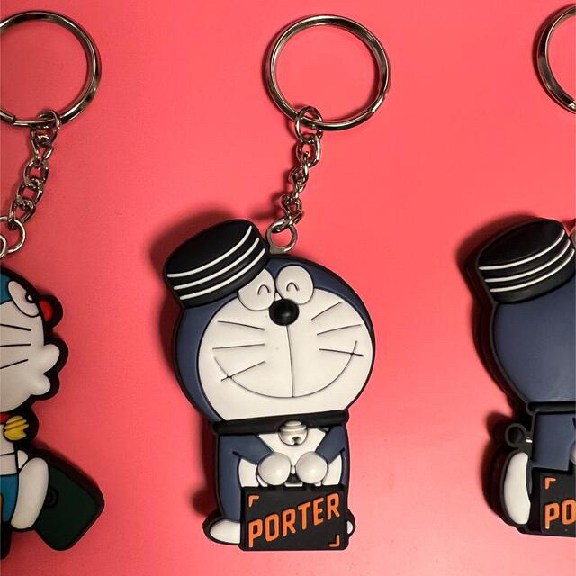 porter ドラえもんコラボキーホルダー　4点セット