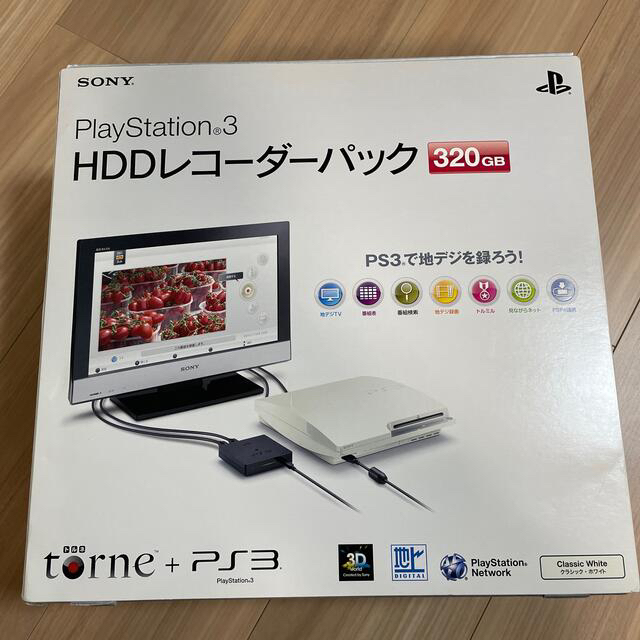 PlayStation (250GB) 地デジレコーダー (torne トルネ同梱) パック