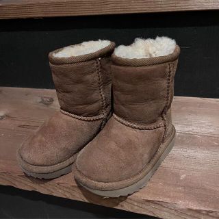 アグ(UGG)のUGG アグ　ムートンブーツ　キッズ　13.5㎝　used(ブーツ)