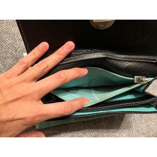 Tiffany&Co ティファニー チェーンウォレット バッグ  長財布