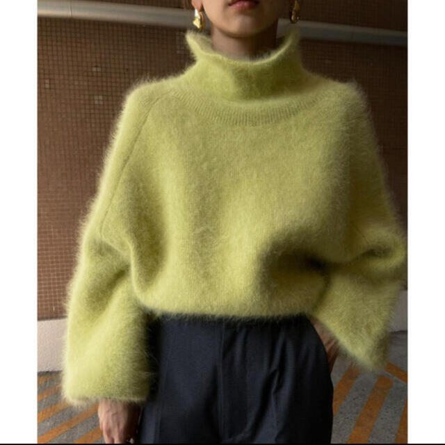 Ameri VINTAGE(アメリヴィンテージ)のAmeri VINTAGE POPPING COLOR ANGORA KNIT レディースのトップス(ニット/セーター)の商品写真