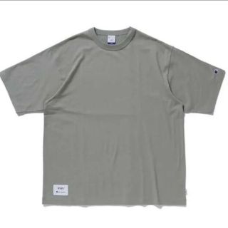 ダブルタップス(W)taps)の【最終値下げ】WTAPS champion Tシャツ　オリーブ　Sサイズ(Tシャツ/カットソー(半袖/袖なし))