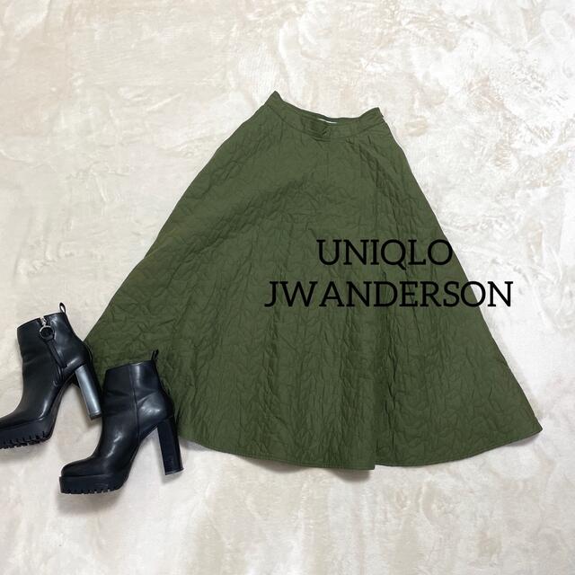 UNIQLO(ユニクロ)のUNIQLO × JW ANDERSON キルトスカート キルティングスカート レディースのスカート(ひざ丈スカート)の商品写真