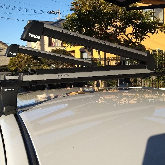 THULE - トヨタTOYOTA純正スキー•スノーボードアタッチメントの通販 by