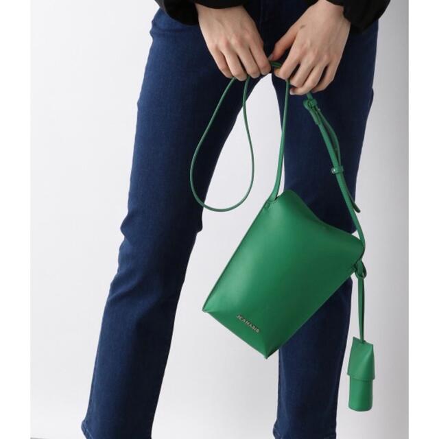 JEANASIS(ジーナシス)の【新品未使用】ポケットミニショルダーバッグ グリーン JEANASIS レディースのバッグ(ショルダーバッグ)の商品写真