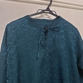 美品★厳選★SHIPSシップス★38size/9号★ジャガードワンピース