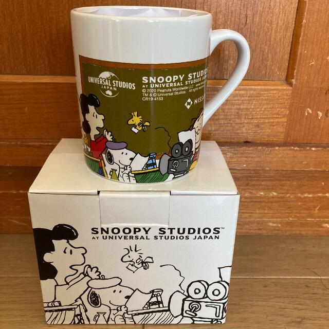 SNOOPY(スヌーピー)のSNOOPY マグカップ　スクールライフ　日生　ニッセイ インテリア/住まい/日用品のキッチン/食器(グラス/カップ)の商品写真